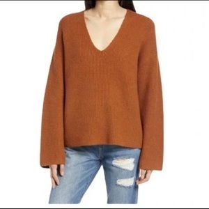 Treasure and Bond Burnt Orange sweater XL